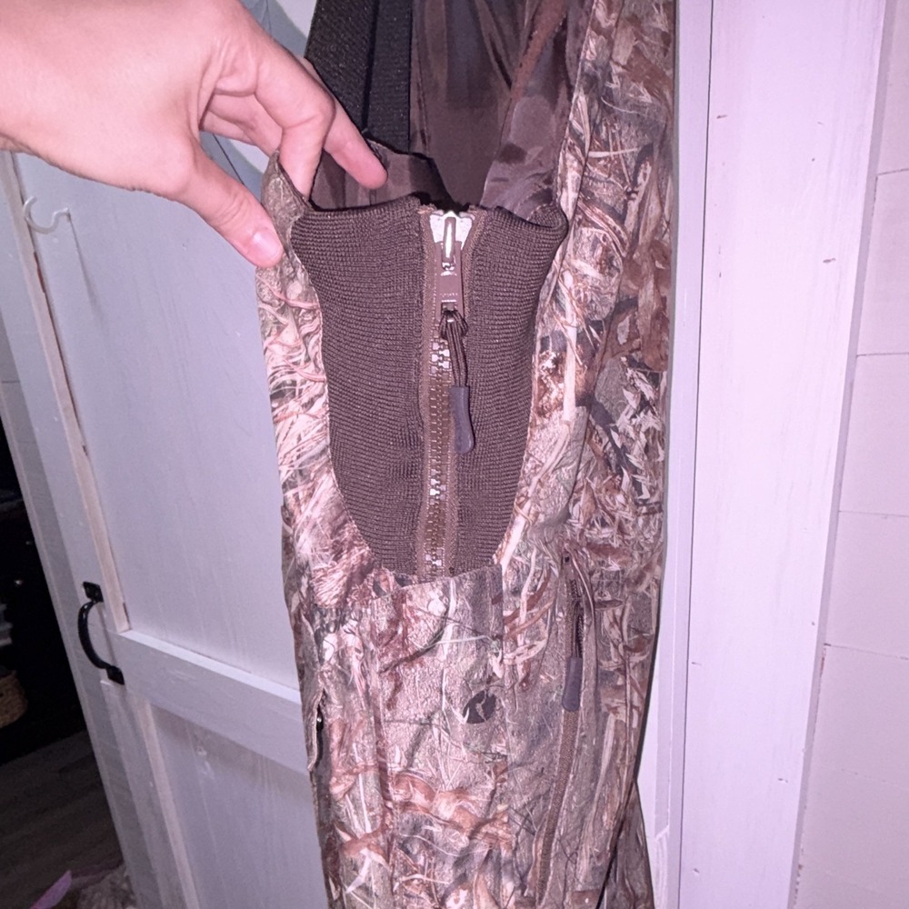 Drake Lady Women's Insulated Hunting Bibs Mossy Oak Duck Blind Camo S 4/6 - Picture 6 of 9